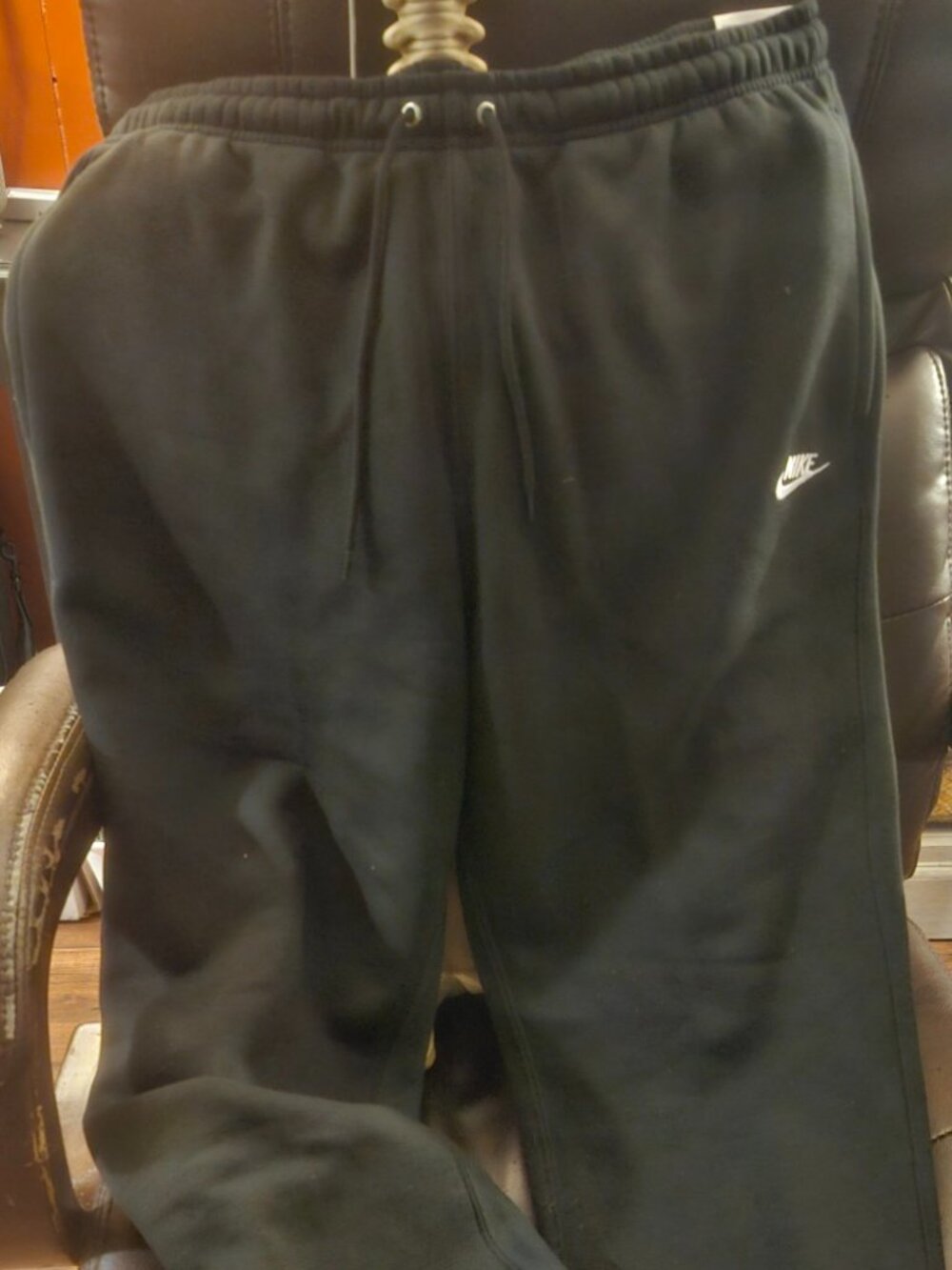 Nike Sportswear Club Fleece Joggers Men's Large Blace NWT